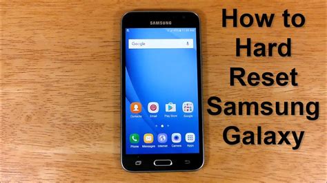 How to Reset Samsung Mobile Phone .